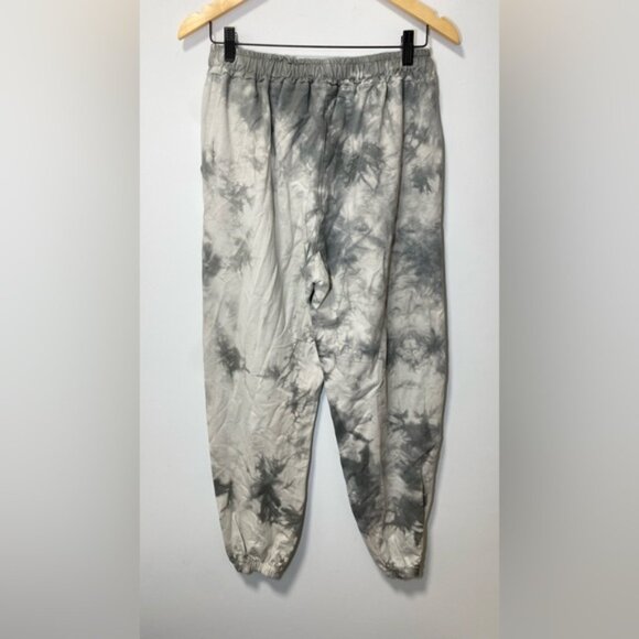 Eternelle Made in Italy Sweatpants White & Grey Print Size M - Picture 3 of 7